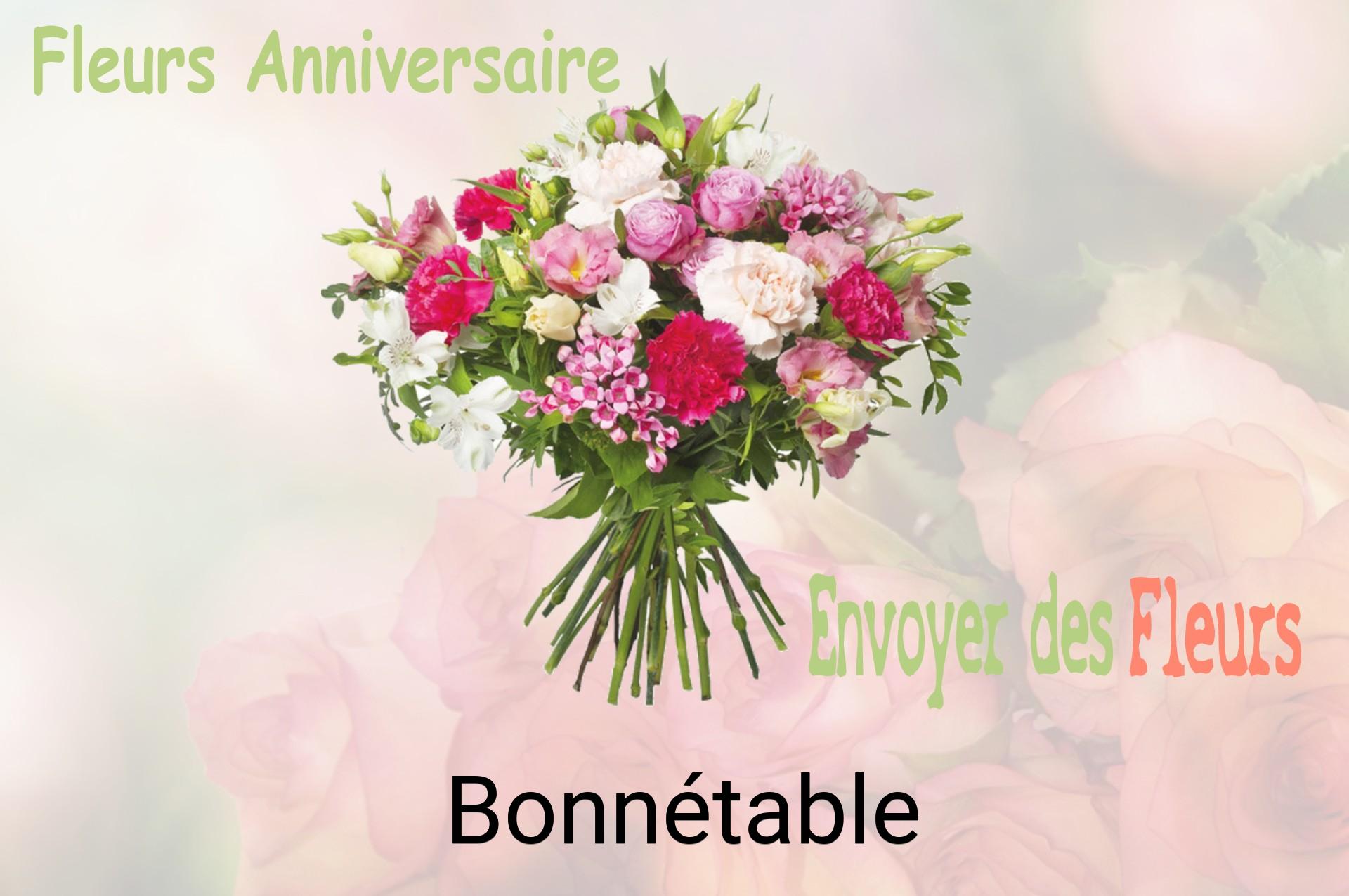 Bouquet de fleurs d’anniversaire livré à Bonnétable