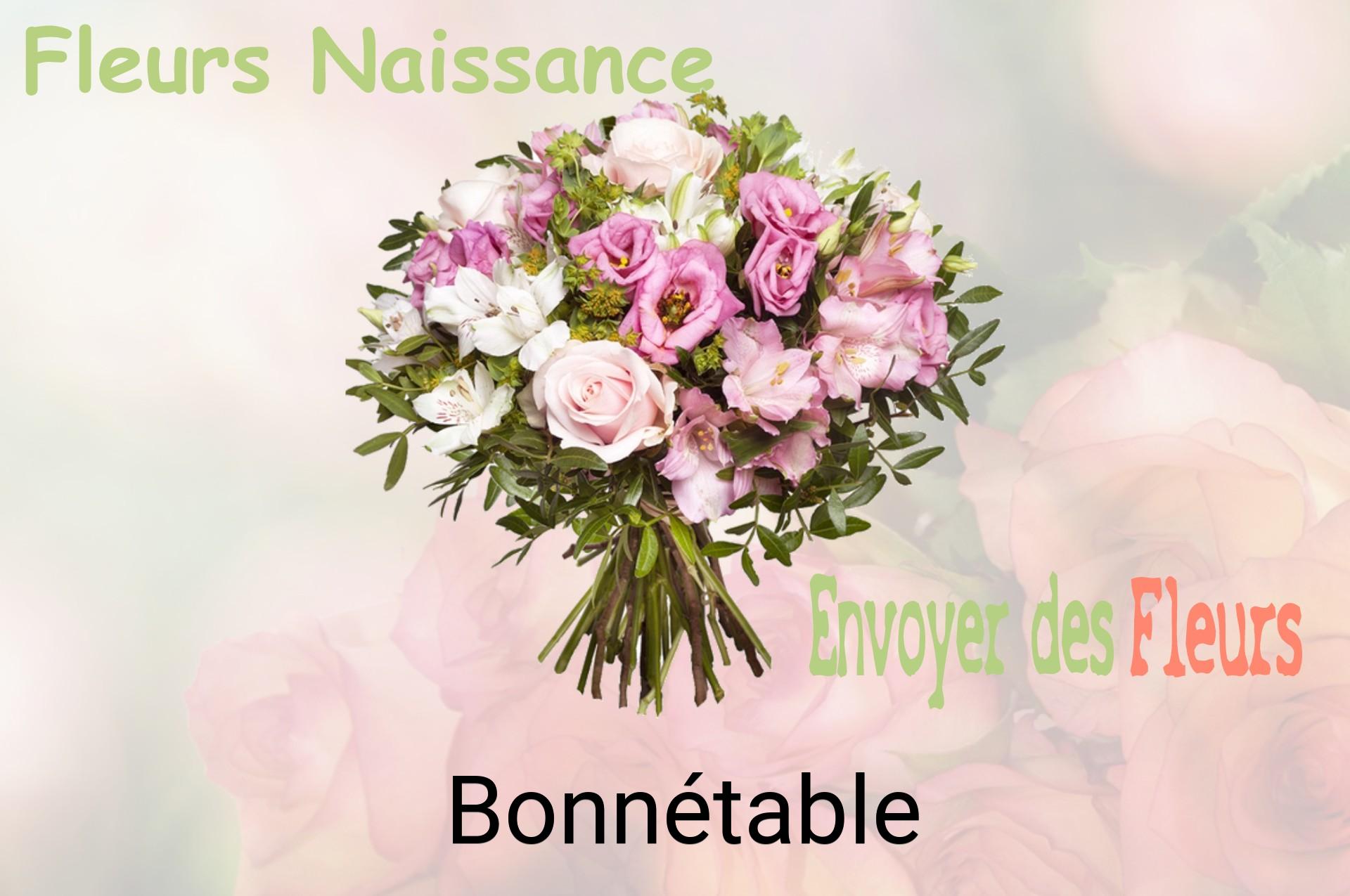 Bouquet de fleurs de naissance livré à Bonnétable